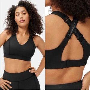 Outdoor Voices Black Active Bra- S/M